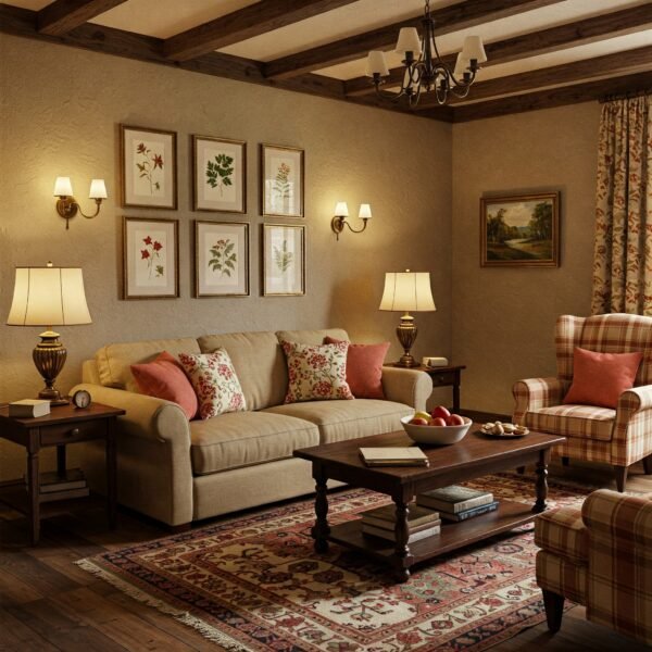 Classic Country Living Room