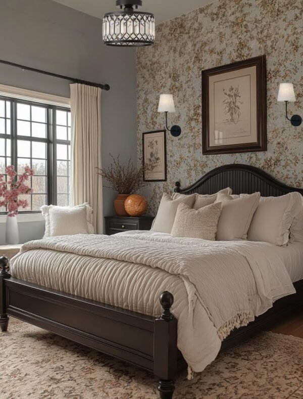 Classic & Comfortable Bedroom Design