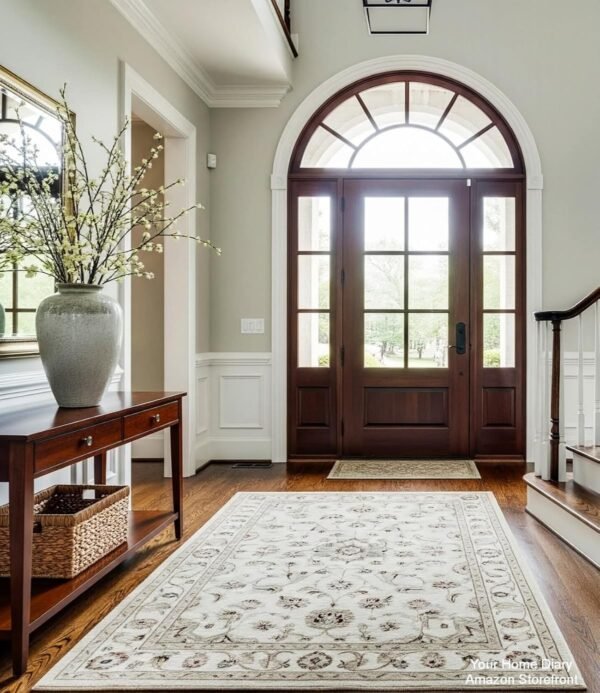 Arched Doorway & Foyer Rug