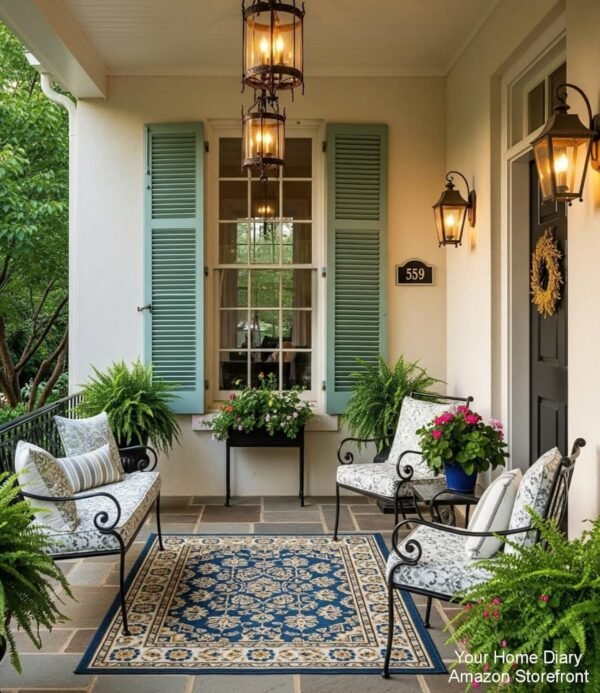 Elegant Front Porch Retreat