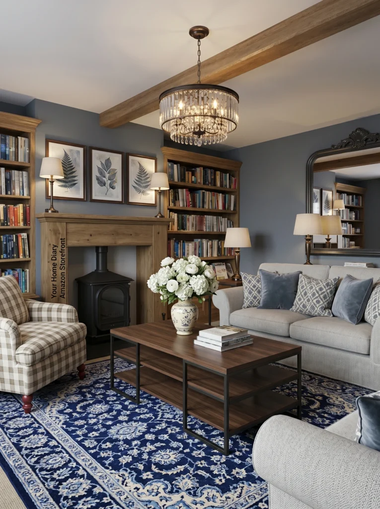 Color Story: Slate Blue & Heirloom Walnut